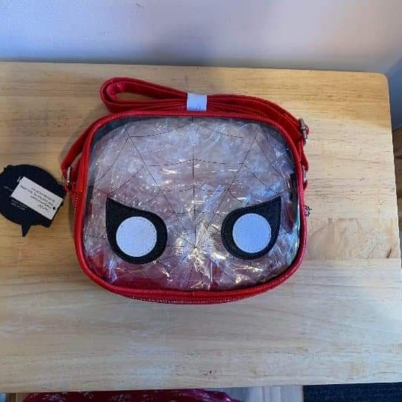 Loungefly Handbags - Loungefly Spider-man Clear bag